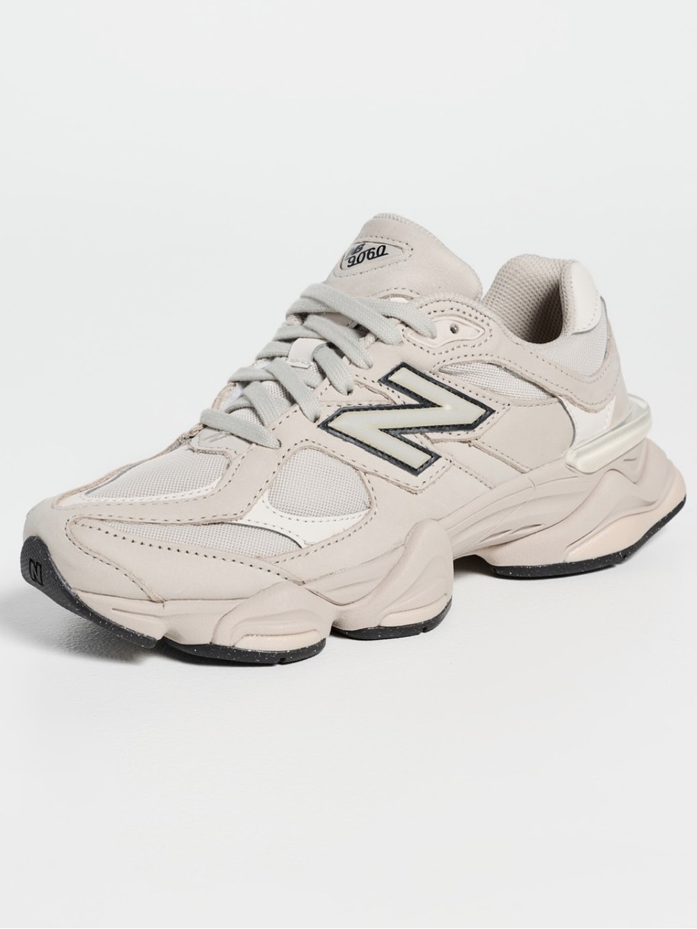 New Balance 9060 Lifestyle Sneakers in Grey Beige